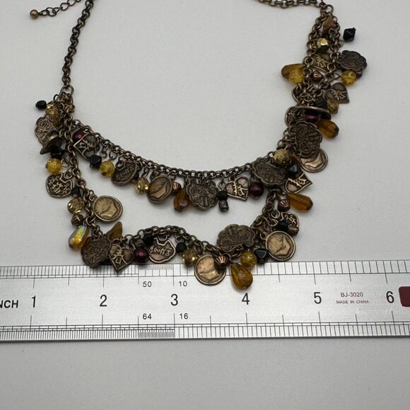 Chico's Necklace Jewlery Statement 20" Adjustable - Picture 7 of 7